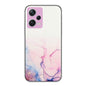 Hollow Marble Pattern TPU Precise Hole Phone Protective Case