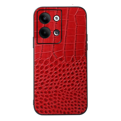 Crocodile Texture Genuine Leather Phone Case