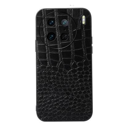 Crocodile Texture Genuine Leather Phone Case, For OPPO Reno9 / Reno9 Pro, For vivo X90 Pro