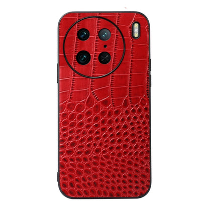 Crocodile Texture Genuine Leather Phone Case