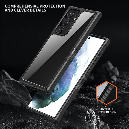 iPAKY Transparent PC + TPU Shockproof Phone Case