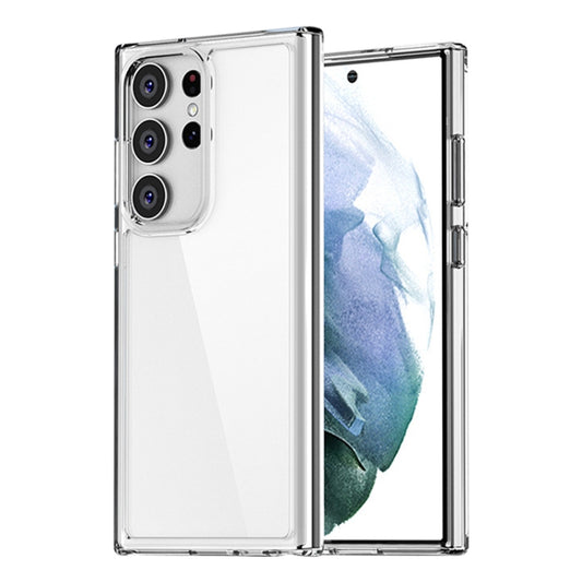 iPAKY Transparent PC + TPU Phone Case, For Samsung Galaxy S23 5G, For Samsung Galaxy S23 Ultra 5G