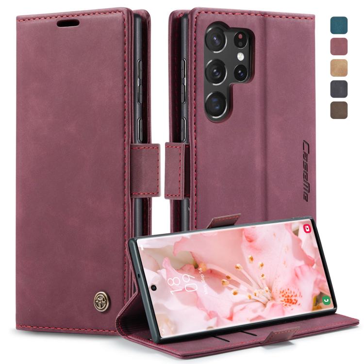 CaseMe 013 Multifunctional Horizontal Flip Leather Phone Case, For Samsung Galaxy S23 5G, For Samsung Galaxy S23+ 5G, For Samsung Galaxy S23 Ultra 5G