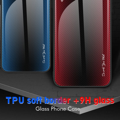 Texture Gradient Glass TPU Phone Case