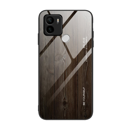 Wood Grain Glass TPU Phone Case, For Xiaomi 13, For Xiaomi 13 Pro, For Xiaomi Redmi A1+, For OPPO A1 Pro