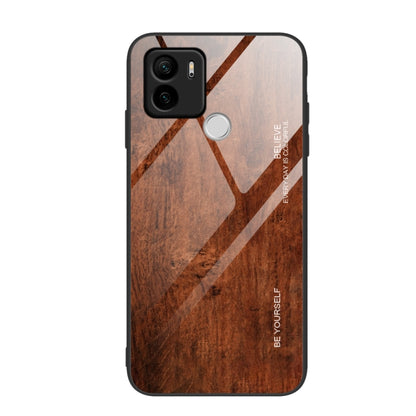 Wood Grain Glass TPU Phone Case, For Xiaomi 13, For Xiaomi 13 Pro, For Xiaomi Redmi A1+, For OPPO A1 Pro