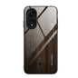 Wood Grain Glass TPU Phone Case