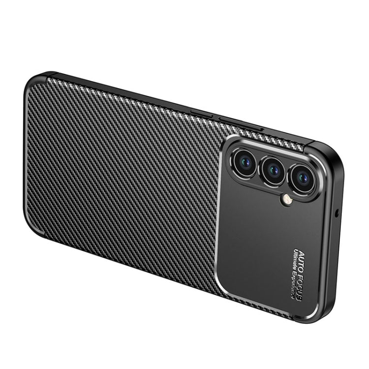 Carbon Fiber Texture Shockproof TPU Phone Case