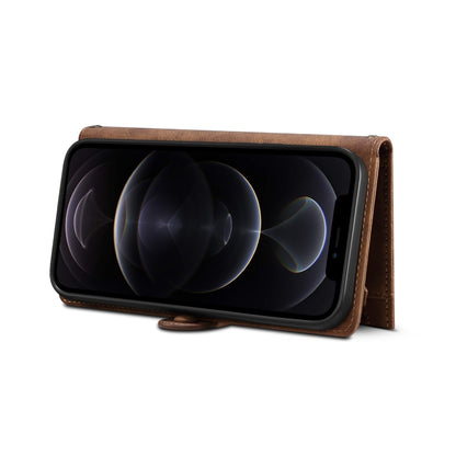 ESEBLE Retro Frosted Horizontal Flip Leather Phone Case