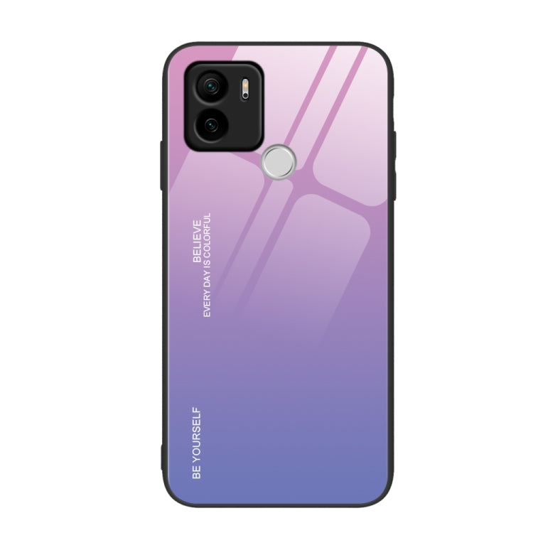 Gradient Color Glass Phone Case