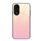 Gradient Color Glass Phone Case, For OPPO A1 Pro