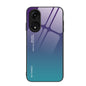 Gradient Color Glass Phone Case, For OPPO A1 Pro