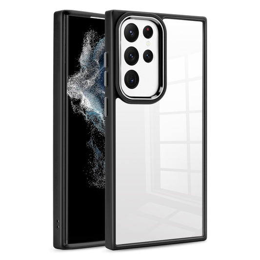 Clear Acrylic Soft TPU Phone Case, For Samsung Galaxy S23 Ultra 5G