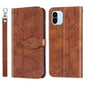 Life Tree Embossing Pattern Leather Phone Case