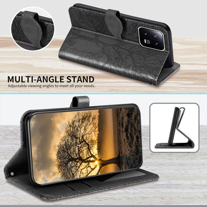 Life Tree Embossing Pattern Leather Phone Case