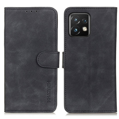 KHAZNEH Retro Texture Leather Phone Case