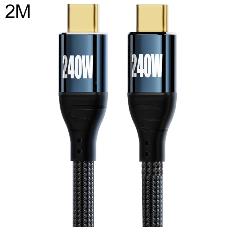 PD 240W Type-C to Type-C Fast Charge Data Cable, 0.5m, 1m, 1.5m, 2m, 3m