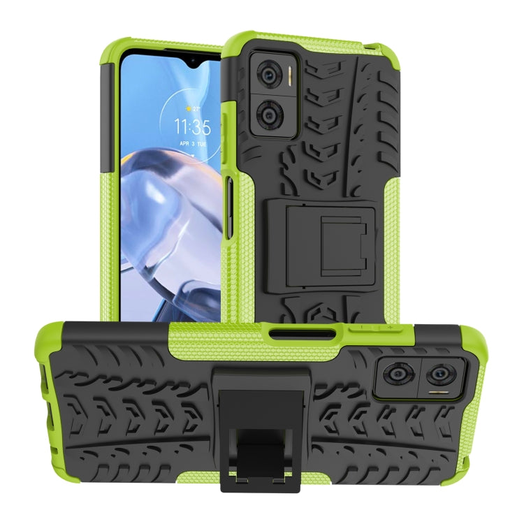 Tire Texture TPU + PC Phone Case with Holder