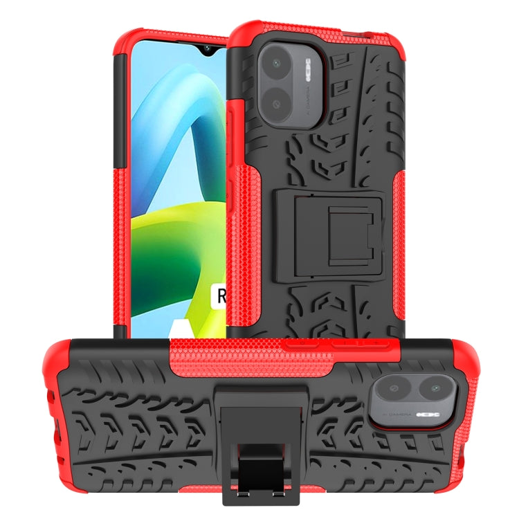 Tire Texture TPU + PC Phone Case with Holder, For Xiaomi Redmi A1 4G, For Samsung Galaxy S23 5G, For Xiaomi Poco M4 / M5, For Xiaomi Poco M5
