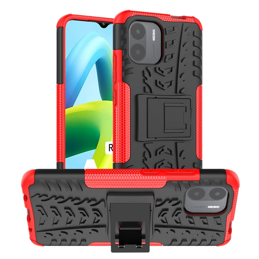 Tire Texture TPU + PC Phone Case with Holder, For Xiaomi Redmi A1 4G, For Samsung Galaxy S23 5G, For Xiaomi Poco M4 / M5, For Xiaomi Poco M5