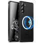 MagSafe Magnetic Frosted Metal Phone Case, For Samsung Galaxy S23 5G, For Samsung Galaxy S23 Ultra 5G, For Samsung Galaxy S23+ 5G