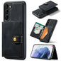 JEEHOOD Retro Magnetic Detachable Wallet Phone Case