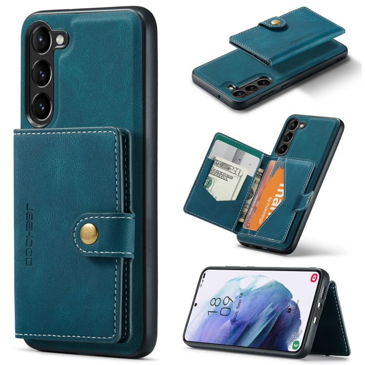 JEEHOOD Retro Magnetic Detachable Wallet Phone Case