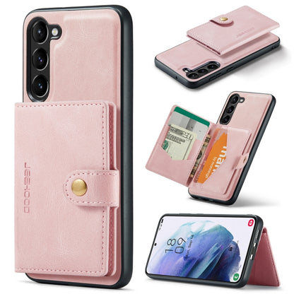 JEEHOOD Retro Magnetic Detachable Wallet Phone Case