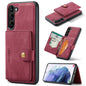 JEEHOOD Retro Magnetic Detachable Wallet Phone Case