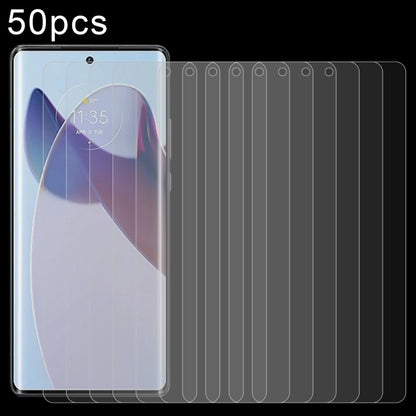 50pcs 0.26mm 9H 2.5D Tempered Glass Film