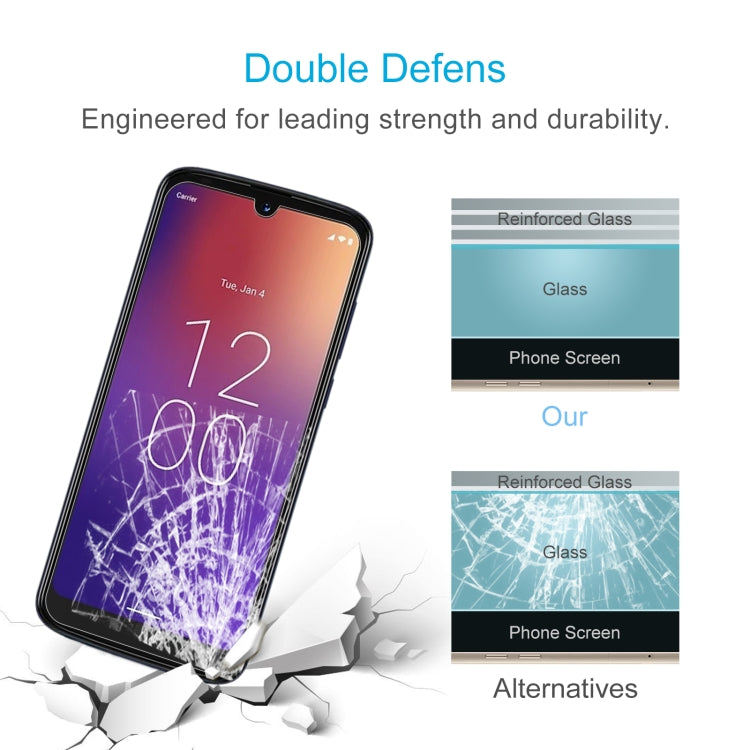 50pcs 0.26mm 9H 2.5D Tempered Glass Film