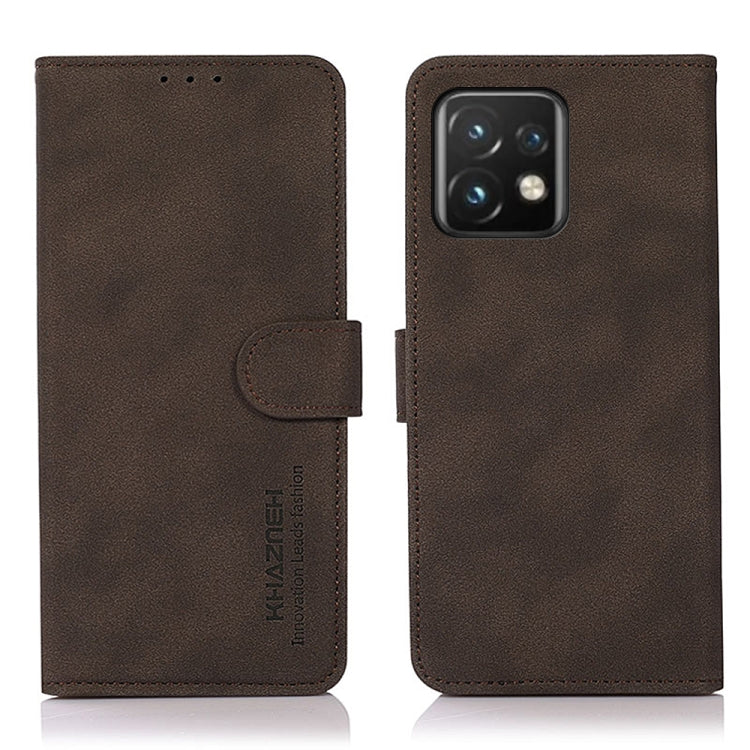 KHAZNEH Matte Texture Leather Phone Case