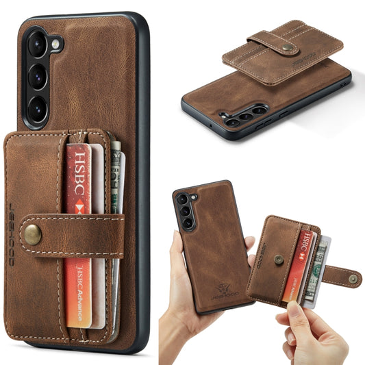 JEEHOOD RFID Anti-Theft Wallet Magnetic Leather Phone Case