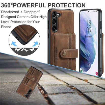 JEEHOOD RFID Anti-Theft Wallet Magnetic Leather Phone Case