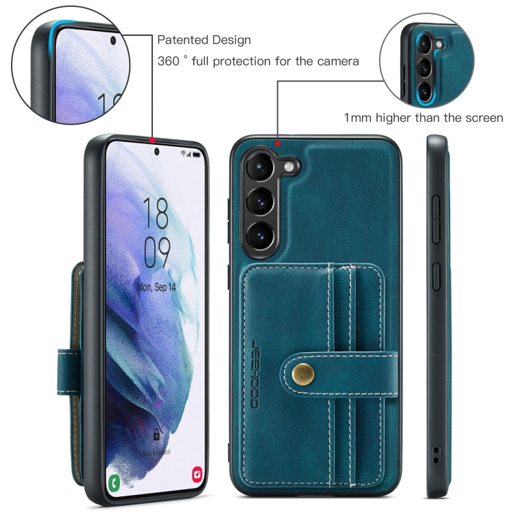 JEEHOOD RFID Anti-Theft Wallet Magnetic Leather Phone Case, For Samsung Galaxy S23 5G, For Samsung Galaxy S23+ 5G
