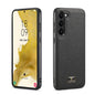 Fierre Shann Leather Texture Phone Back Cover Case, For Samsung Galaxy S23 5G, For Samsung Galaxy S23+ 5G, For Samsung Galaxy S23 Ultra 5G