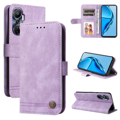 Skin Feel Life Tree Metal Button Leather Phone Case, For Infinix Hot 20 4G, For Infinix Hot 20s, For Infinix Note 12 / G96