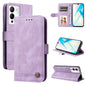 Skin Feel Life Tree Metal Button Leather Phone Case, For Infinix Hot 20 4G, For Infinix Hot 20s, For Infinix Note 12 / G96