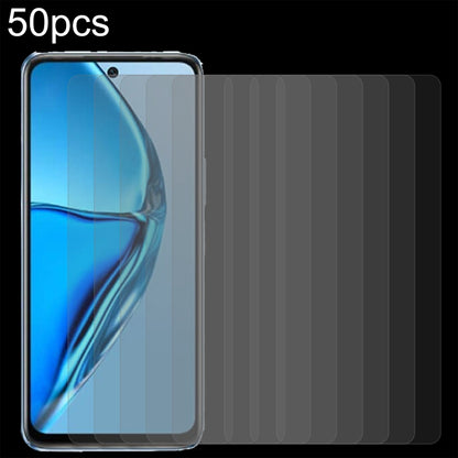 50pcs 0.26mm 9H 2.5D Tempered Glass Film