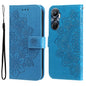 7-petal Flowers Embossing Leather Phone Case