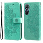 7-petal Flowers Embossing Leather Phone Case