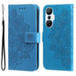 7-petal Flowers Embossing Leather Phone Case