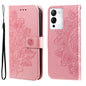 7-petal Flowers Embossing Leather Phone Case