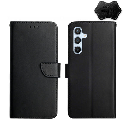 HT02 Genuine Leather Fingerprint-proof Flip Phone Case, For Honor 80, For Honor 80 Pro, For Honor 80 SE, For Motorola Moto G Play 2023, For Nokia X30, For Samsung Galaxy A34 5G, For OPPO Reno9 / Reno9 Pro, For OPPO Reno9 Pro+, For Xiaomi 13������������...