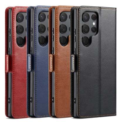 Fierre Shann PU Genuine Leather Texture Leather Phone Case