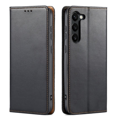 Fierre Shann PU Genuine Leather Texture Leather Phone Case