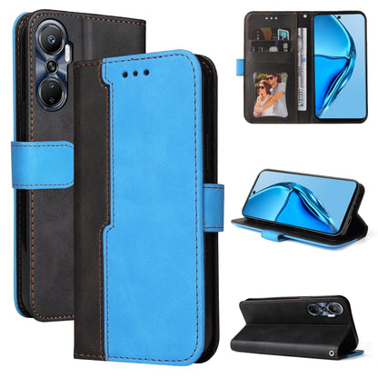 Stitching-Color Leather Phone Case