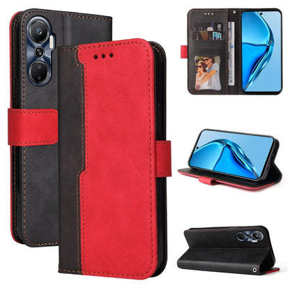 Stitching-Color Leather Phone Case