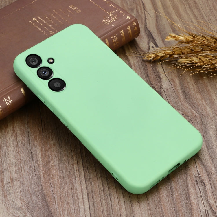 Solid Color Liquid Silicone Dropproof Full Coverage Phone Case, For Samsung Galaxy A54 5G