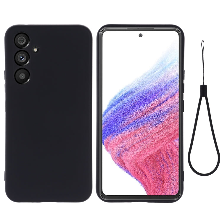 Solid Color Liquid Silicone Dropproof Full Coverage Phone Case, For Samsung Galaxy S24+ 5G, For Samsung Galaxy S24 5G, For Samsung Galaxy A54 5G